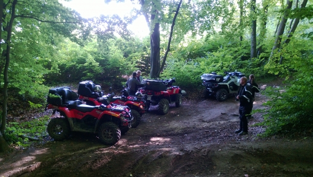  Quad outside the Paris region